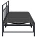 Ligstoel Zwart 200 x 62 x 59,5 cm Textileen