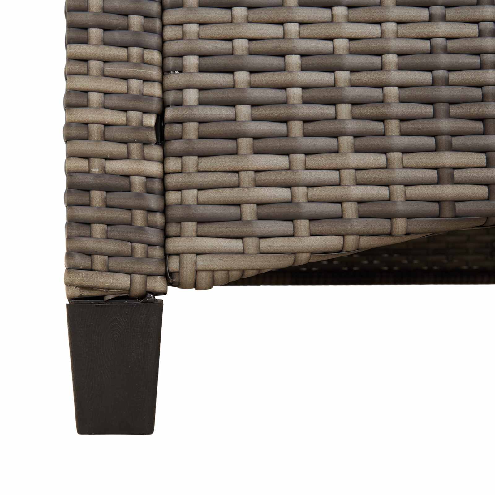 Tuinbank met kussen 105 x 60 x 112 cm staal