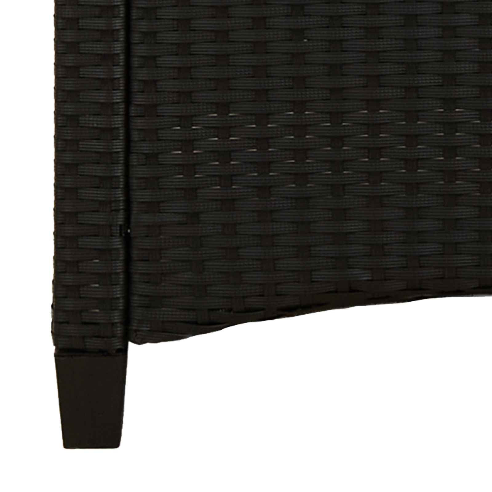 Tuinbank met kussen 105 x 60 x 112 cm staal