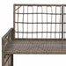 Tuinbank Effen Grijs en Donkergrijs 116 x 55 x 82 cm