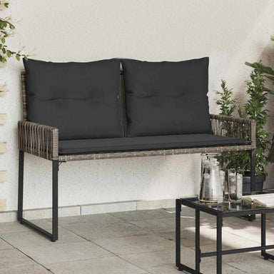 Tuinbank 2 -Seater 4 st 110 x 59 x 82 cm poly rattan
