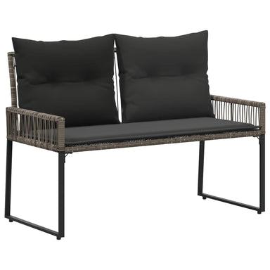 Tuinbank 2 -Seater 4 st 110 x 59 x 82 cm poly rattan
