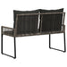 Tuinbank 2 -Seater 4 st 110 x 59 x 82 cm poly rattan