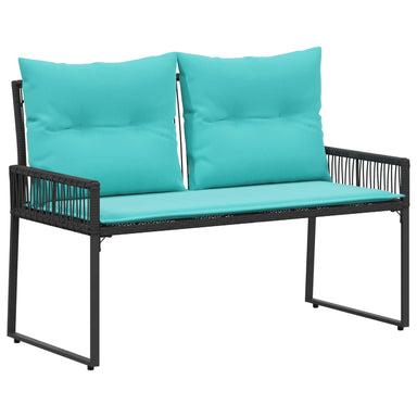 Tuinbank 2 -Seater 4 st 110 x 59 x 82 cm poly rattan
