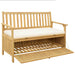 Opslagbank 2 -Seater 120 x 63 x 84 cm Rechthoekig