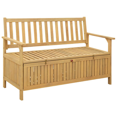 Opslagbank 2 -Seater 120 x 63 x 84 cm Massief Acacia