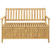 Opslagbank 2 -Seater 120 x 63 x 84 cm Massief Acacia