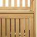 Opslagbank 2 -Seater 148 x 63 x 84 cm Massief Acacia