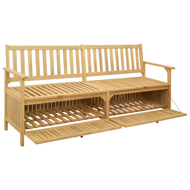 Opslagbank 2 -Seater 170 x 63 x 84 cm Massief Acacia