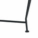 Boom bank Ø 160 x 89 cm Staal Zwart Rond