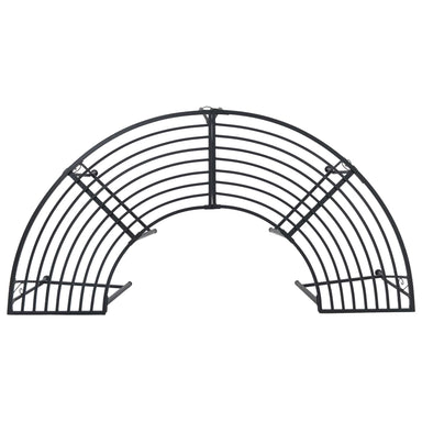 Boom bank 4-Aantal zitplaatsen 160 x 80 x 44 cm Staal Zwart