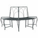 Boom bank 4-Aantal zitplaatsen 160 x 80 x 89 cm Staal