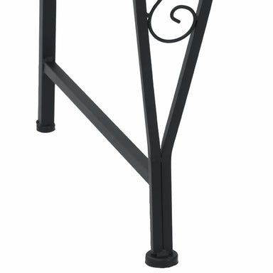 Boom bank 8-Aantal zitplaatsen Ø 160 x 89 cm Staal Zwart Rond