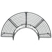 Boom bank 4-Aantal zitplaatsen 160 x 80 x 89 cm Staal Zwart