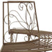 Boom bank 4-Aantal zitplaatsen 160 x 80 x 89 cm Staal