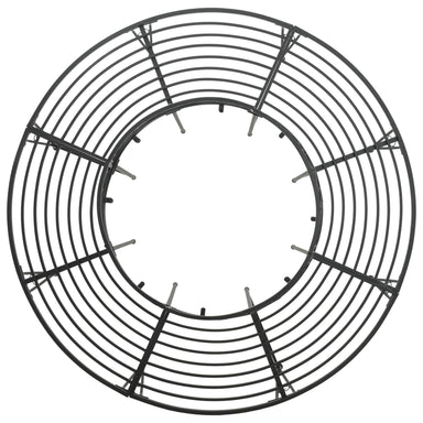 Boom bank 8-Aantal zitplaatsen Ø 160 x 89 cm Staal Zwart Rond
