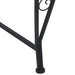 Boom bank 4-Aantal zitplaatsen 160 x 80 x 89 cm Staal Zwart