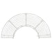 Boom bank 4-Aantal zitplaatsen 160 x 80 x 89 cm Staal
