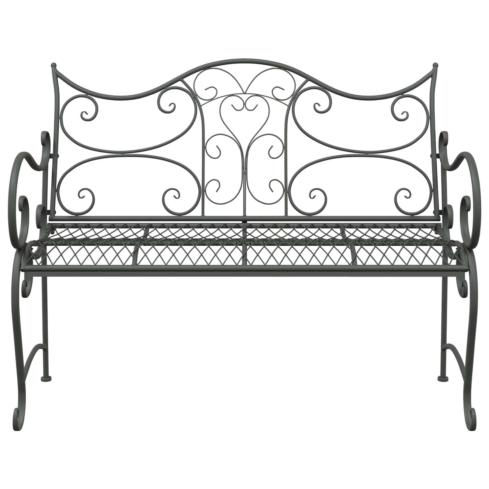 Tuinbank 2-Aantal zitplaatsen 114 x 56,5 x 90 cm Staal