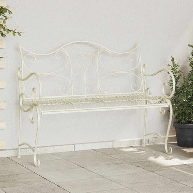 Tuinbank 2-Aantal zitplaatsen 114 x 56,5 x 90 cm Staal