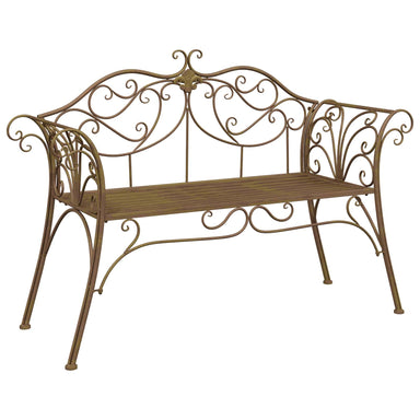 Tuinbank 2-Aantal zitplaatsen 130 x 47 x 90 cm Staal