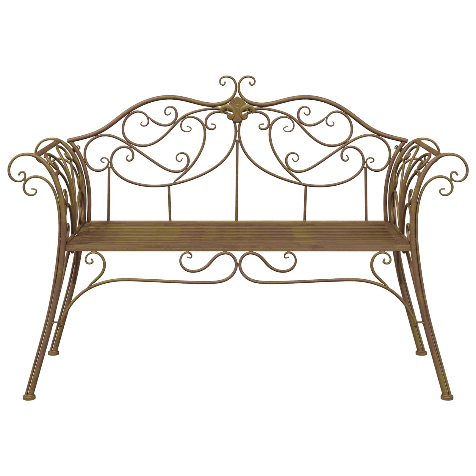 Tuinbank 2-Aantal zitplaatsen 130 x 47 x 90 cm Staal
