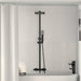 Thermostatisch Douchesysteem Set Zwart RVS 201