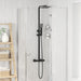 Thermostatisch Douchesysteem Set Zwart RVS 201