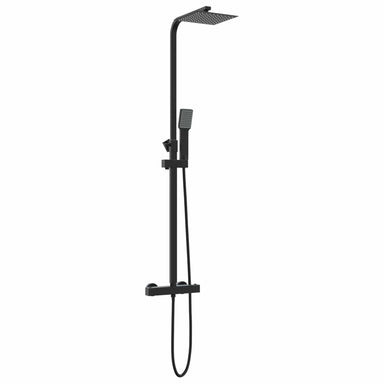 Thermostatisch Douchesysteem Set Zwart RVS 201