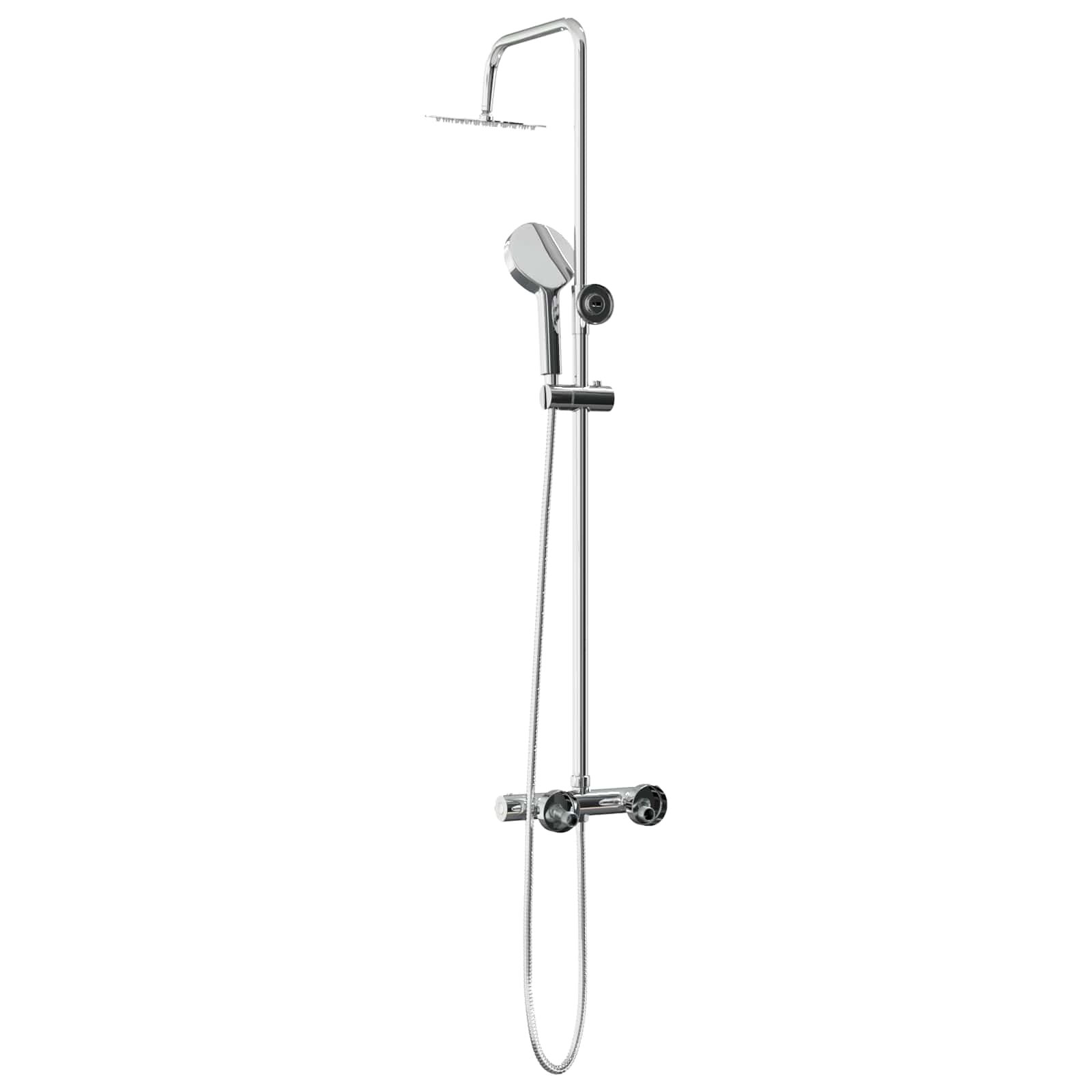 Thermostatisch Douchesysteem Set Chroom RVS 201