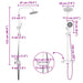 Thermostatisch Douchesysteem Set Chroom RVS 201