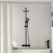 Thermostatisch Douchesysteem Set Zwart 27 x 46 x 123 cm RVS 201