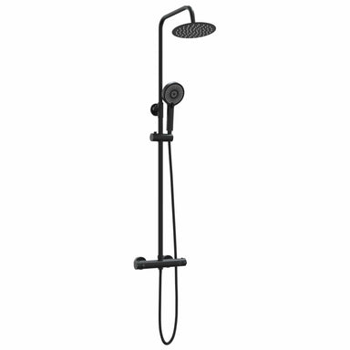 Thermostatisch Douchesysteem Set Zwart 27 x 46 x 123 cm RVS 201