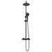 Thermostatisch Douchesysteem Set Zwart 27 x 46 x 123 cm RVS 201