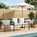 Buitenbanken 2 -Seater 116 x 56 x 75 cm poly rattan