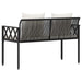 Buitenbanken 2 -Seater 116 x 56 x 75 cm poly rattan
