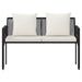Buitenbanken 2 -Seater 116 x 56 x 75 cm poly rattan