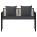 Buitenbanken 2 -Seater 116 x 56 x 75 cm poly rattan