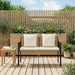 Buitenbanken 2 -Seater 116 x 56 x 75 cm poly rattan