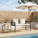 Buitenbanken 2 -Seater 116 x 56 x 75 cm poly rattan