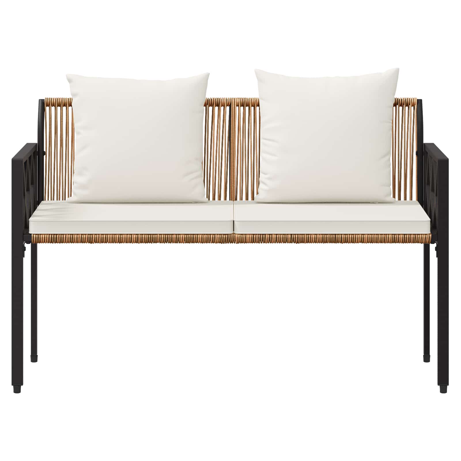 Buitenbanken 2 -Seater 116 x 56 x 75 cm poly rattan
