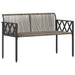 Buitenbanken 2 -Seater 116 x 56 x 75 cm poly rattan