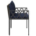 Buitenbanken 2 -Seater 116 x 56 x 75 cm poly rattan