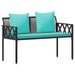 Buitenbanken 2 -Seater 116 x 56 x 75 cm poly rattan