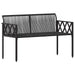Buitenbanken 2 -Seater 116 x 56 x 75 cm poly rattan