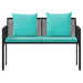 Buitenbanken 2 -Seater 116 x 56 x 75 cm poly rattan