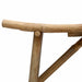 Tuinbank 110 x 45 x 50 cm Bamboe Naturel Rechthoekig
