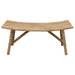 Tuinbank 110 x 45 x 50 cm Bamboe Naturel Rechthoekig