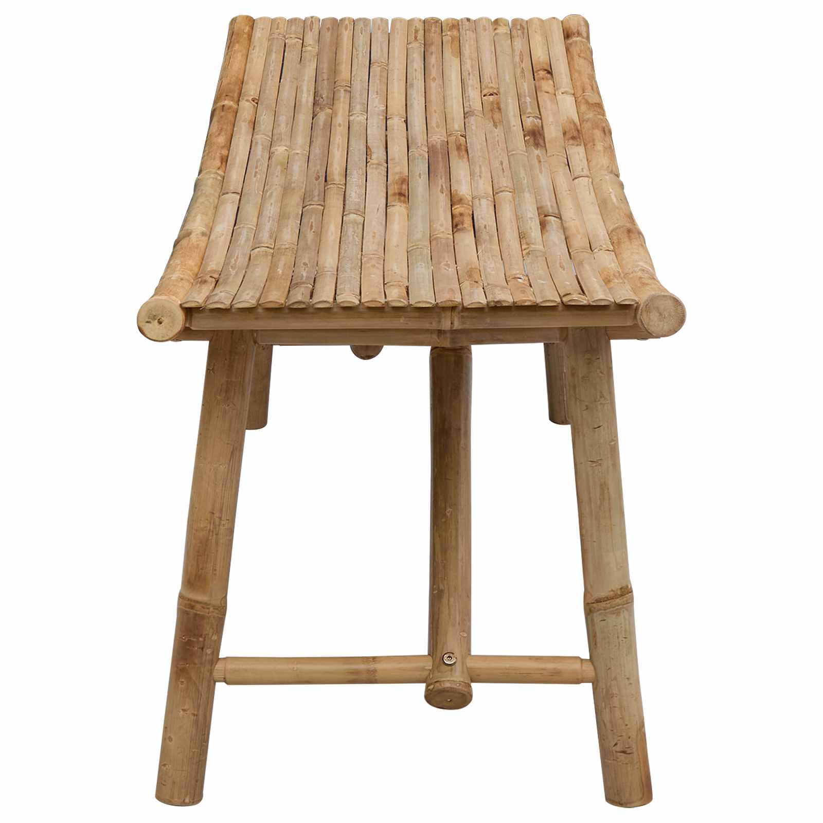Tuinbank 110 x 45 x 50 cm Bamboe Naturel Rechthoekig