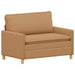 Bankstel 2 st Beige Stof